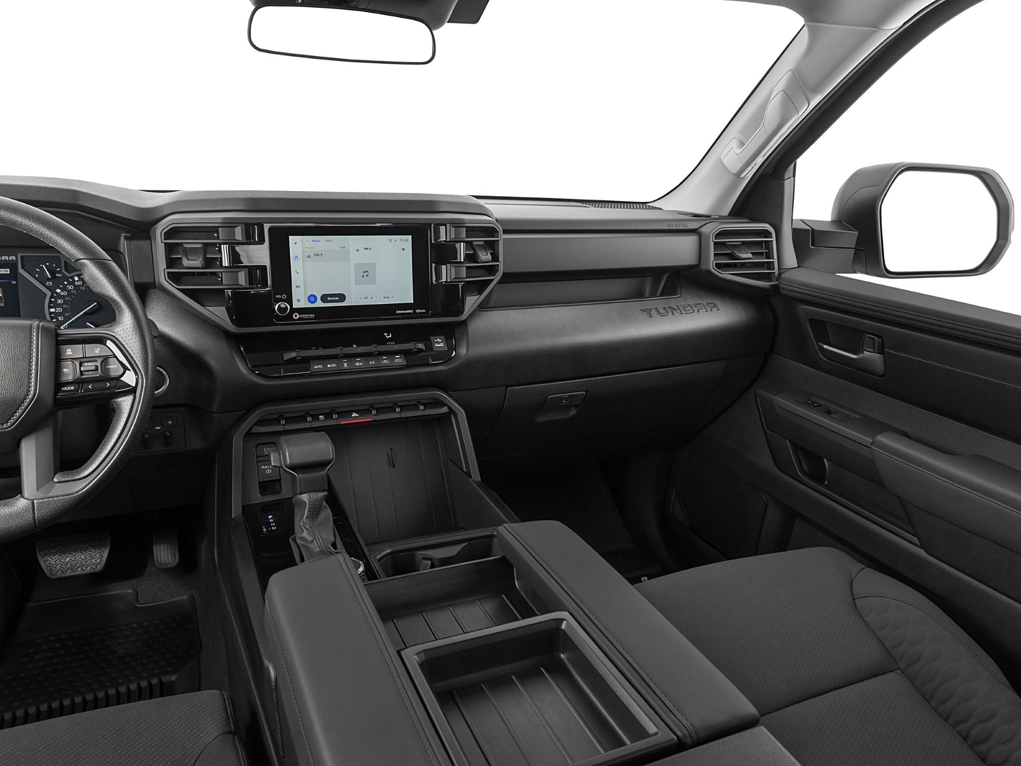 2023 Toyota Tacoma Interior steering wheel. 