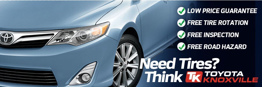 Buy Tires at Toyota Knoxville