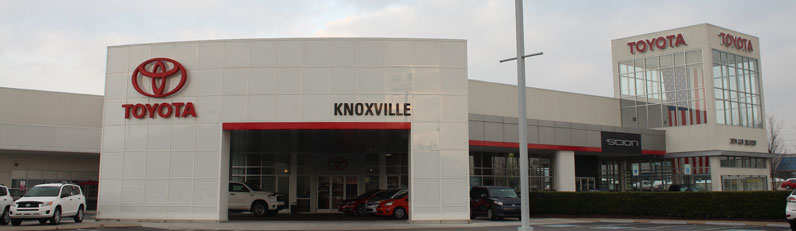 Front of the Toyota Knoxville